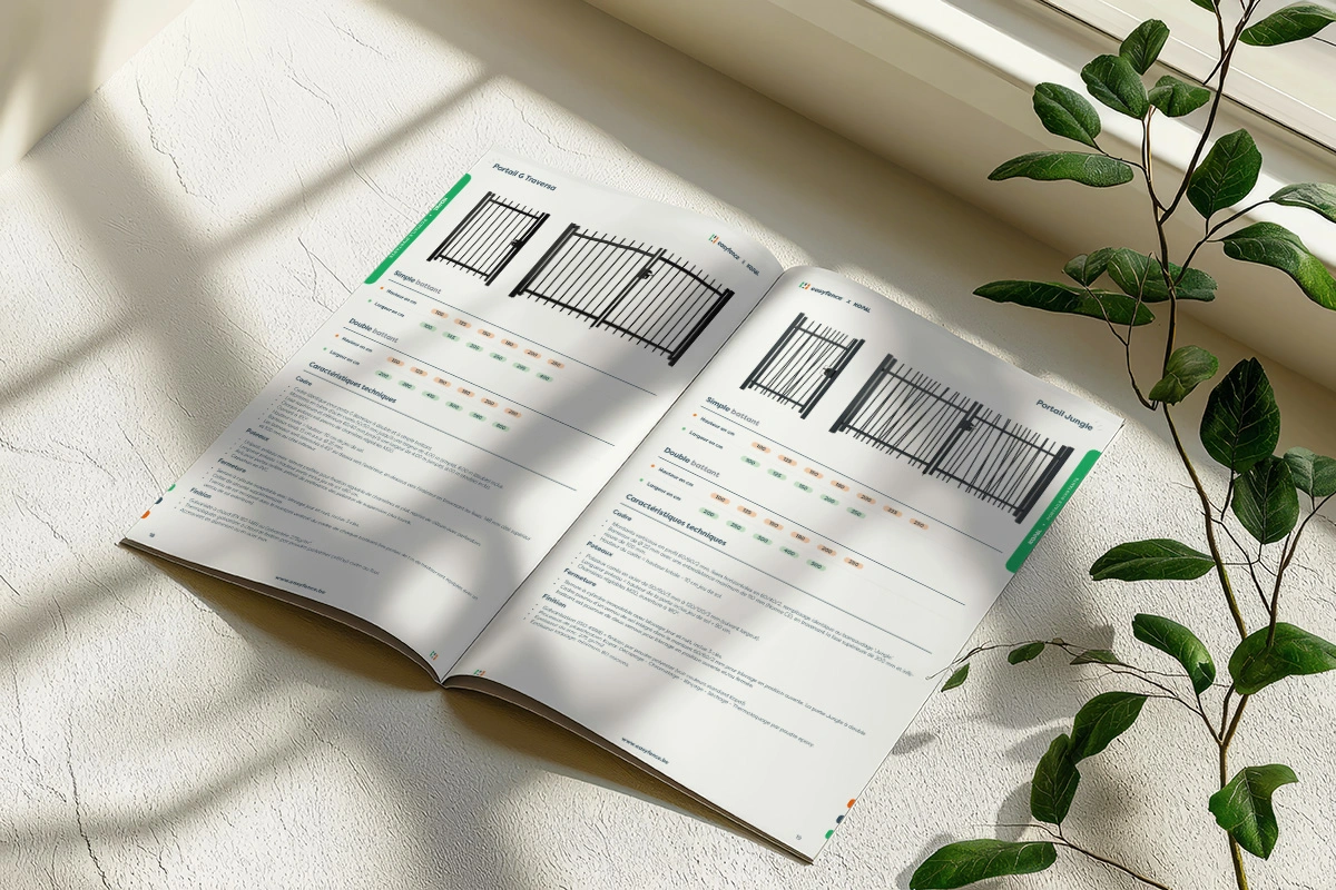 Catalogue portails 2026 de easyfence