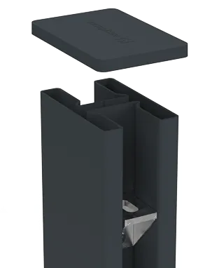 Structure du poteau de clôture Nexo